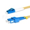 Image de 7m LC UPC vers SC UPC Duplex 2,0mm PVC (OFNR) OS2 Jarretière Optique Monomode