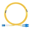 Image de 15m LC UPC vers SC UPC Duplex 2,0mm PVC (OFNR) OS2 Jarretière Optique Monomode