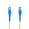 Image de 10m SC UPC vers SC UPC Duplex 2,0mm PVC (OFNR) OS2 Jarretière Optique Monomode