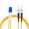 Image de 5m LC UPC vers ST UPC Duplex 2,0mm PVC (OFNR) OS2 Jarretière Optique Monomode