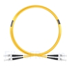 Image de 5m ST UPC vers ST UPC Duplex 2,0mm PVC (OFNR) OS2 Jarretière Optique Monomode