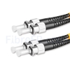 Image de 10m ST UPC vers ST UPC Duplex 2,0mm PVC (OFNR) OS2 Jarretière Optique Monomode