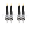 Image de 10m ST UPC vers ST UPC Duplex 2,0mm PVC (OFNR) OS2 Jarretière Optique Monomode