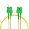 Image de 3m SC APC vers SC APC Duplex 2,0mm PVC (OFNR) OS2 Jarretière Optique Monomode