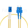 Image de 1m LC UPC vers SC UPC Duplex 2,0mm LSZH OS2 Jarretière Optique Monomode