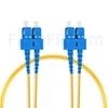 Image de 2m SC UPC vers SC UPC Duplex 2,0mm LSZH OS2 Jarretière Optique Monomode
