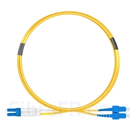3m LC UPC vers SC UPC Duplex 2,0mm OFNP OS2 Jarretière Optique Monomode