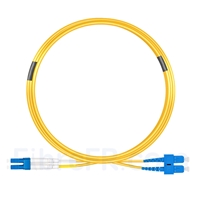 10m LC UPC vers SC UPC Duplex 2,0mm OFNP OS2 Jarretière Optique Monomode