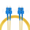 Image de 15m SC UPC vers SC UPC Duplex 3,0mm PVC (OFNR) 9/125 Jarretière Optique Monomode