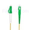 Image de 15m LC APC vers SC APC Duplex 3,0mm PVC (OFNR) 9/125 Jarretière Optique Monomode