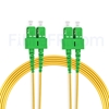 Image de 20m SC APC vers SC APC Duplex 3,0mm PVC (OFNR) 9/125 Jarretière Optique Monomode