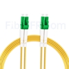 Image de 15m LC APC vers LC APC Duplex 3,0mm PVC (OFNR) 9/125 Jarretière Optique Monomode
