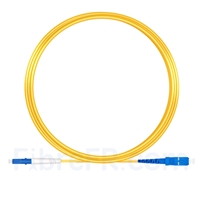 10m LC UPC vers SC UPC Simplex 2,0mm PVC (OFNR) OS2 Jarretière Optique Monomode