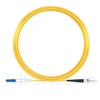 Image de 15m LC UPC vers ST UPC Simplex 2,0mm PVC (OFNR) OS2 Jarretière Optique Monomode