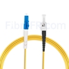 Image de 10m LC UPC vers ST UPC Simplex 2,0mm PVC (OFNR) OS2 Jarretière Optique Monomode