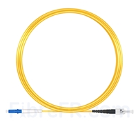 7m LC UPC vers ST UPC Simplex 2,0mm PVC (OFNR) OS2 Jarretière Optique Monomode