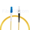 Image de 5m LC UPC vers ST UPC Simplex 2,0mm PVC (OFNR) OS2 Jarretière Optique Monomode