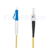 Image de 20m LC UPC vers ST UPC Simplex 2,0mm PVC (OFNR) OS2 Jarretière Optique Monomode
