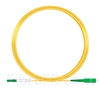 Image de 10m LC APC vers SC APC Simplex 2,0mm PVC (OFNR) OS2 Jarretière Optique Monomode
