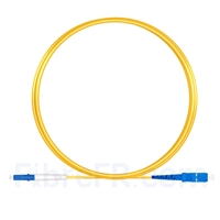 2m LC UPC vers SC UPC Simplex 2,0mm LSZH OS2 Jarretière Optique Monomode