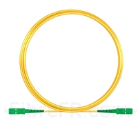 Image de 5m SC APC vers SC APC Simplex 2,0mm LSZH OS2 Jarretière Optique Monomode