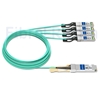 Image de 30m Arista Networks AOC-Q-4S-100G-30M Compatible Câble Optique Actif Breakout QSFP28 100G vers 4 x SFP28