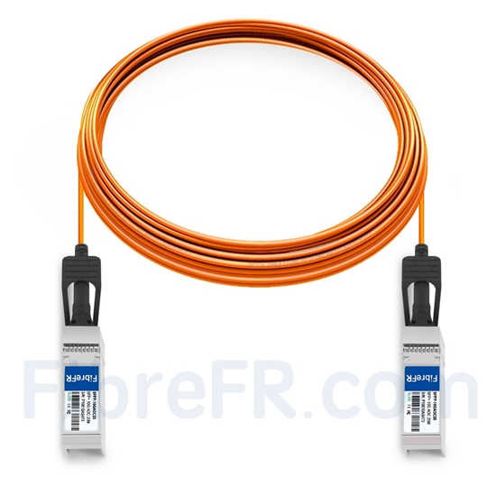 Image de 25m Arista Networks AOC-S-S-10G-25M Compatible Câble Optique Actif SFP+ 10G