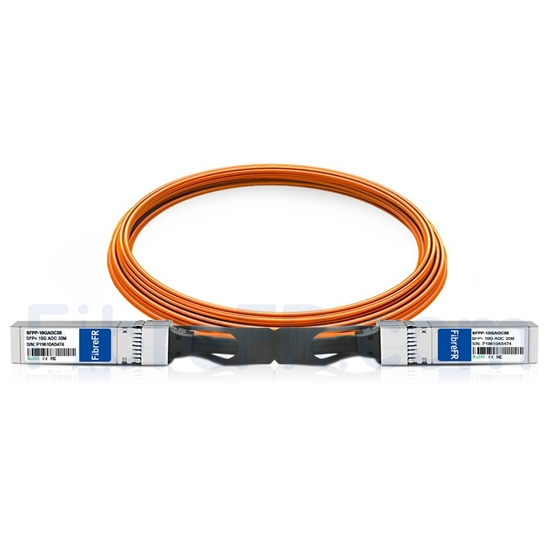 Image de 30m Générique Compatible Câble Optique Actif SFP+ 10G