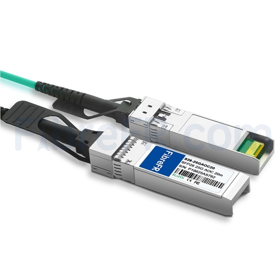 Image de 20m Cisco SFP28-25G-AOC20M Compatible Câble Optique Actif SFP28 25G