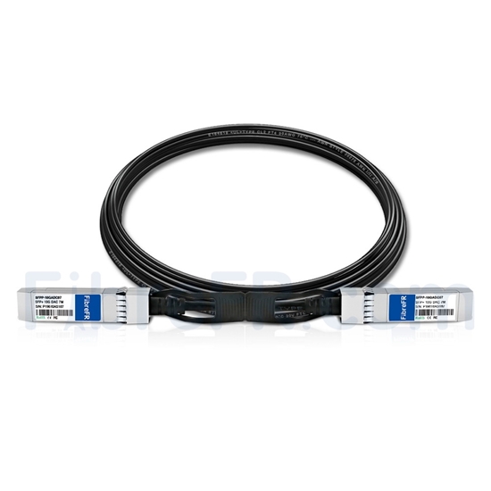 Image de 7m Brocade XBR-TWX-0701 Compatible Câble à Attache Directe Twinax en Cuivre Actif 10G SFP+
