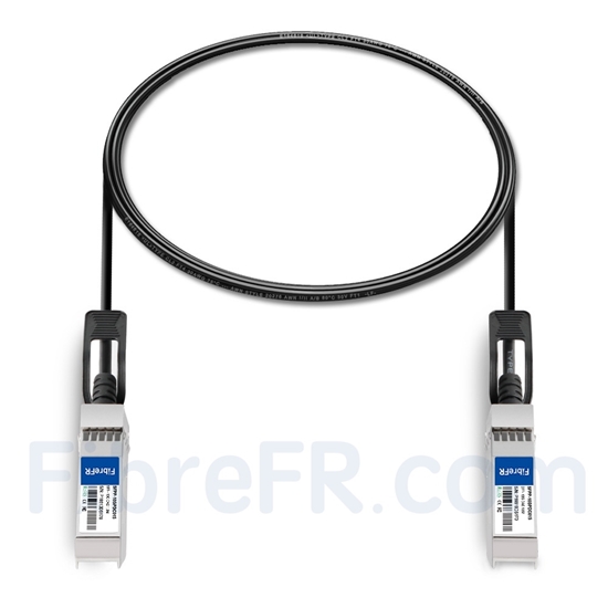 Image de 1,5m IBM 00AY764 Compatible Câble à Attache Directe Twinax en Cuivre Passif 10G SFP+
