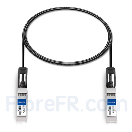Image de 1m IBM 81Y8295 Compatible Câble à Attache Directe Twinax en Cuivre Actif 10G SFP+
