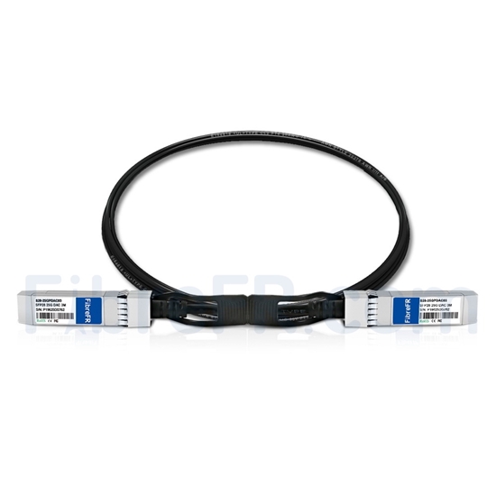 Image de 3m Cisco SFP-H25G-CU3M Compatible Câble à Attache Directe Twinax en Cuivre Passif 25G SFP28