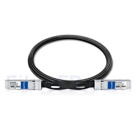 Image de 5m Juniper Networks JNP-25G-DAC-5M Compatible Câble à Attache Directe Twinax en Cuivre Passif 25G SFP28