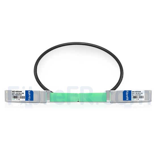 Image de 0,5m Brocade 40G-QSFP-C-00501 Compatible Câble à Attache Directe en Cuivre Passif 40G QSFP+