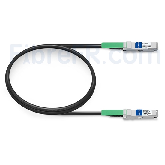 Image de 1m Dell (DE) Networking 462-3632 Compatible Câble à Attache Directe en Cuivre Passif 40G QSFP+
