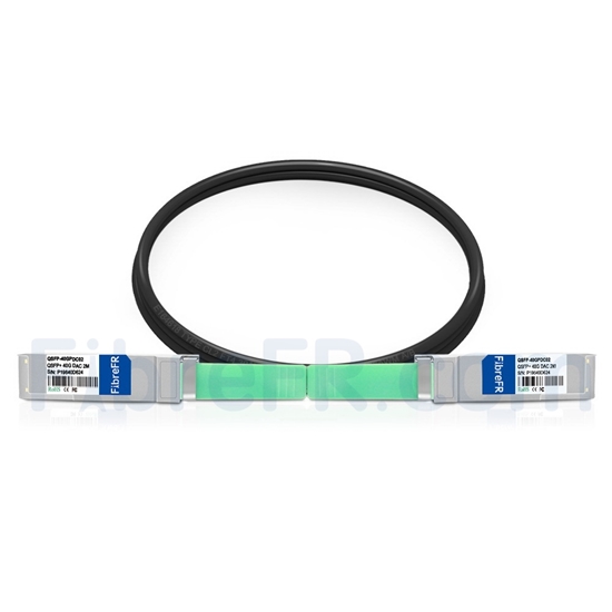 Image de 2m Extreme Networks 40GB-C02-QSFP Compatible Câble à Attache Directe en Cuivre Passif 40G QSFP+