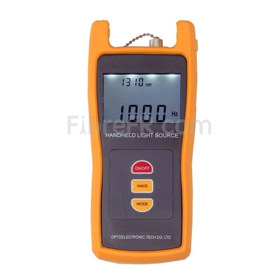 Image de Source Optique Portable OLS-109 (1310/1550nm) avec Connecteur FC/SC/ST de 2,5mm