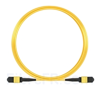 10m Senko MPO Femelle 12 Fibres OS2 9/125 Câble Trunk Monomode, Type A, Élite, LSZH, Jaune