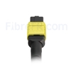 Image de 7m MTP Câble Trunk Mâle 12 Fibres OS2 9/125 Monomode, Type A, Élite, LSZH, Jaune