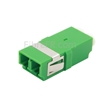 Image de Adaptateur à Fibre Optique/Manchon d'Accouplement Plastique LC/APC vers LC/APC, Type SC Monomode Duplex avec Bride