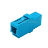 Image de Adaptateur à Fibre Optique/Manchon d'Accouplement Plastique LC/UPC vers LC/UPC 10G OM3 Simplex Multimode sans Bride, Aqua