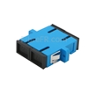 Image de Adaptateur à Fibre Optique/Manchon d'Accouplement Plastique SC/UPC vers SC/UPC Duplex Monomode avec Bride