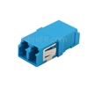 Image de Adaptateur à Fibre Optique/Manchon d'Accouplement Plastique LC/UPC vers LC/UPC, Type SC Monomode Duplex avec Bride