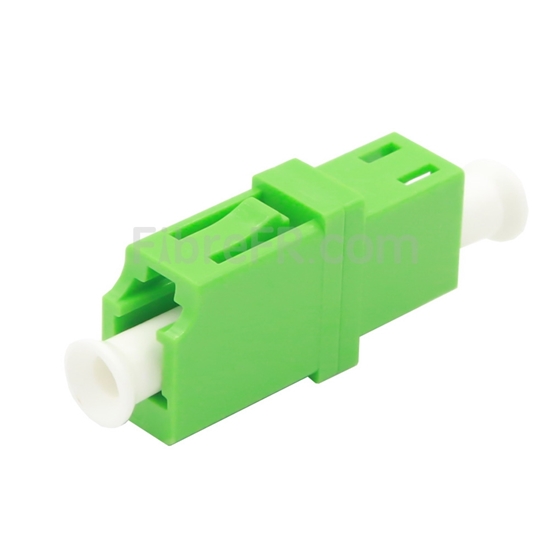 Image de Adaptateur à Fibre Optique/Manchon d'Accouplement Plastique LC/APC vers LC/APC Simplex Monomode sans Bride