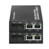 Image de 2x10/100/1000Base-T RJ45 ~ 1x1000Base-X SFP Rainure SC non géré Gigabit Ethernet Media Converter, Simplex, 1310nm/1550nm, 20km