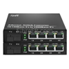 Image de 4x10/100/1000Base-T RJ45 ~ 1x1000Base-X SFP Rainure SC non géré Gigabit Ethernet Media Converter, Simplex, 1310nm/1550nm, 20km