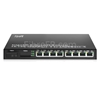 Image de 8x10/100/1000Base-T RJ45 ~ 1x1000Base-X SFP Rainure SC Non géré Gigabit Ethernet Media Converter, Simplex, 1310nm/1550nm, 20km