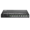 Image de 8x10/100/1000Base-T RJ45 ~ 2x1000Base-X SFP Rainure SC Unmanaged Gigabit Ethernet Media Converter, Simplex, 1310nm/1550nm,20km