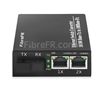 Image de 1x10/100Base-T RJ45 vers 2x100Base-X SFP Rainure SC non géré Gigabit Ethernet Media Converter, Simplex, 1310nm/1550nm, 20km